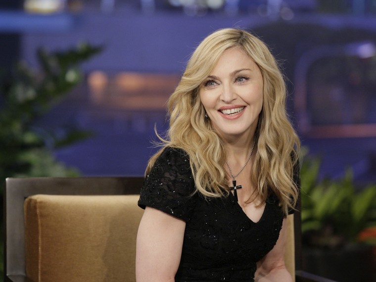 Image: FILE - Madonna Turns 55 The Tonight Show with Jay Leno